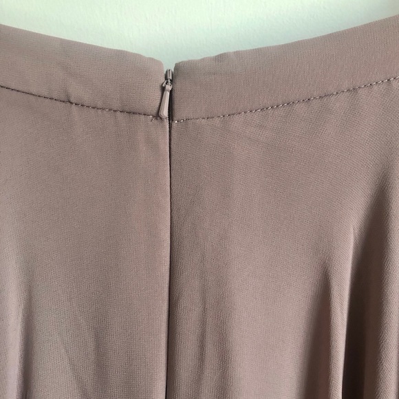 BHLDN Jenny Yoo Hampton Skirt in Pecan - Picture 5 of 6